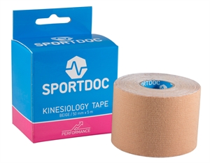 Kinesio tape - SportDoc Kinesiology tape - Kinesiotape i beige